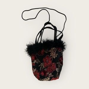 Purse with Feathers